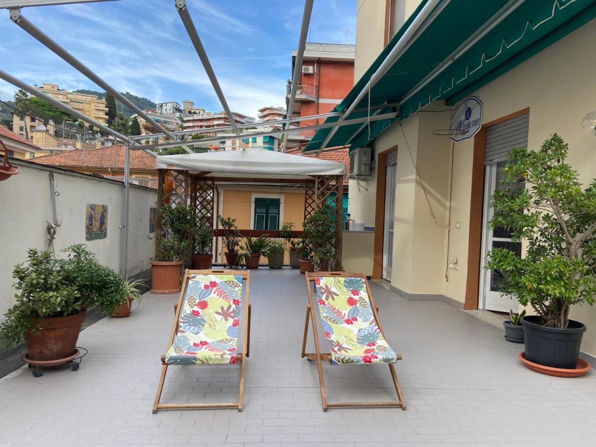Sunny Apartment With Big Terrace Rapallo Exterior foto